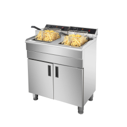 Professionele elektrische friteuse dubbel 16L + 16L - EF162C
