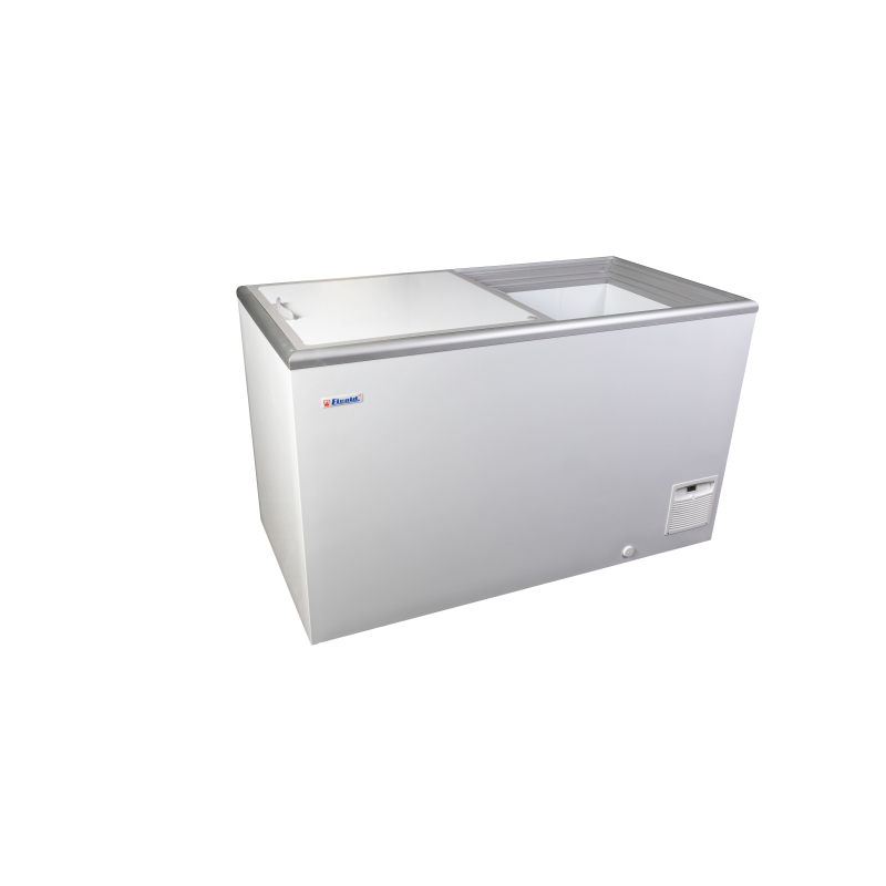 Cong&eacute;lateur coffre porte coulissante 426L Elcold