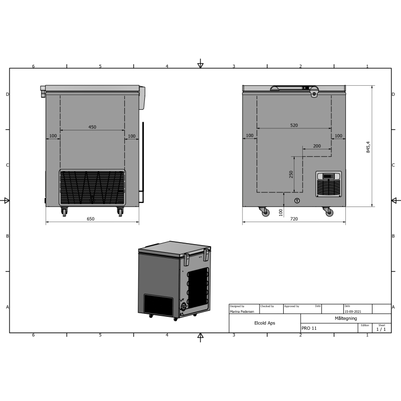Laboratoriumdiepvriezer -60&deg;C - PRO 11 - Elcold