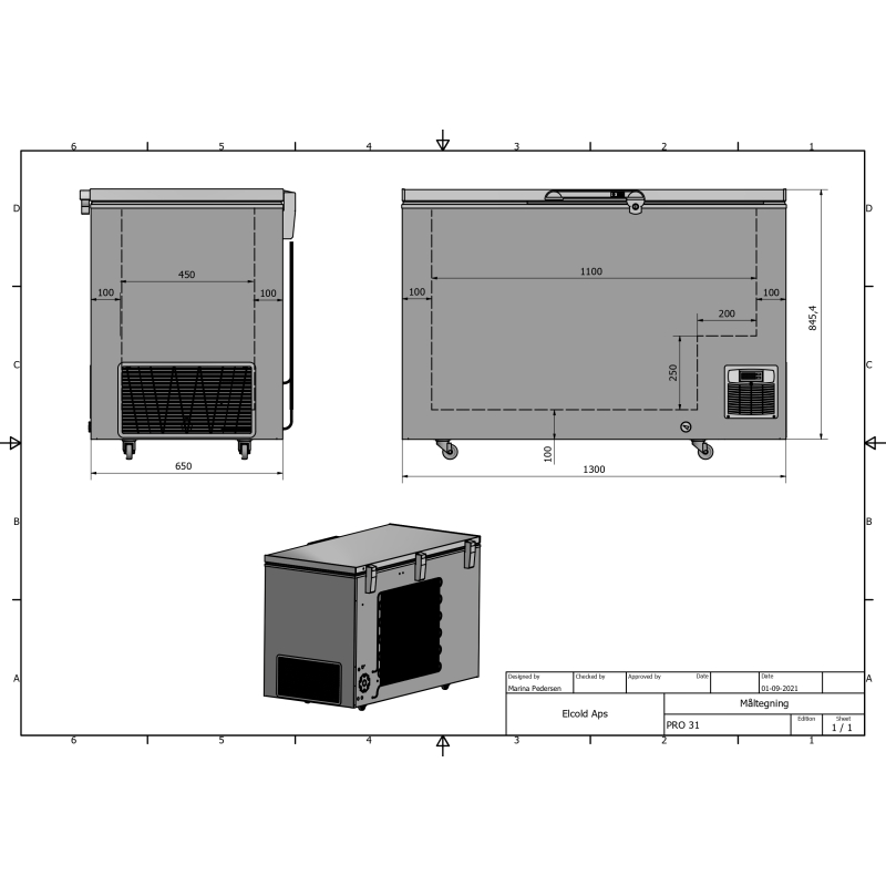 Laboratoriumdiepvriezer -60&deg;C - PRO 31 - Elcold