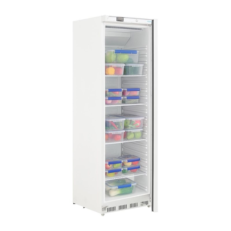 Polar C Serie 400L wit 1-deurs positieve koelvitrine