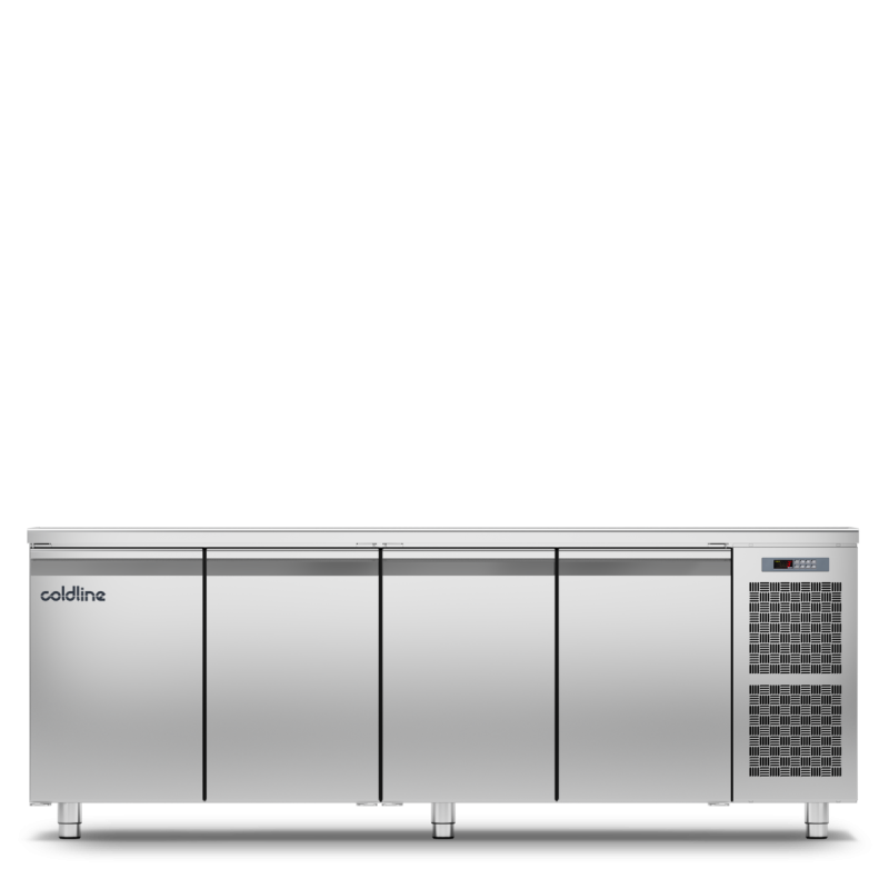 Table r&eacute;frig&eacute;r&eacute;e ventil&eacute;e 4 portes GN1/1 - 51341 - Tefcold