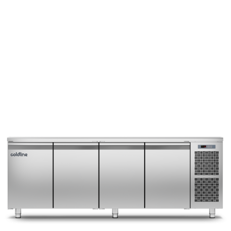 Table r&eacute;frig&eacute;r&eacute;e ventil&eacute;e 4 portes GN1/1 - 51341 - Tefcold