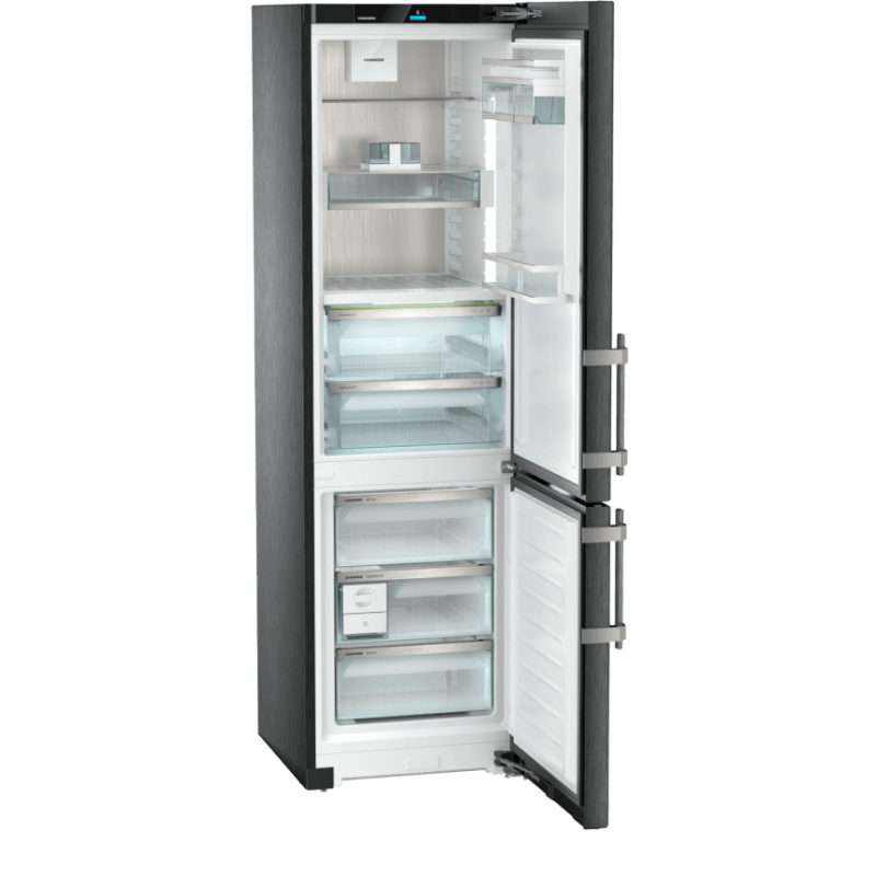 Combin&eacute; R&eacute;frig&eacute;rateur-Cong&eacute;lateur NoFrost Prime BlackSteel avec BioFresh et DuoCooling - Liebherr