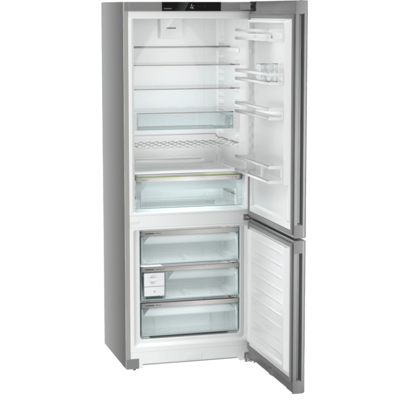 Combin&eacute; R&eacute;frig&eacute;rateur-Cong&eacute;lateur NoFrost SteelFinish CNsfd 7723 Plus - Liebherr