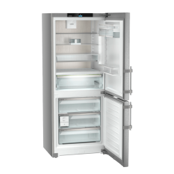 Combin&eacute; R&eacute;frig&eacute;rateur-Cong&eacute;lateur NoFrost BioFresh, 75 cm, Inox - Liebherr