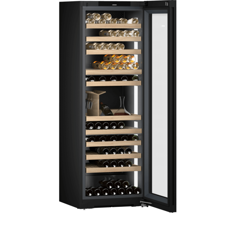 Cave &agrave; Vin Vinidor Selection BlackSteel 3 Zones - Liebherr