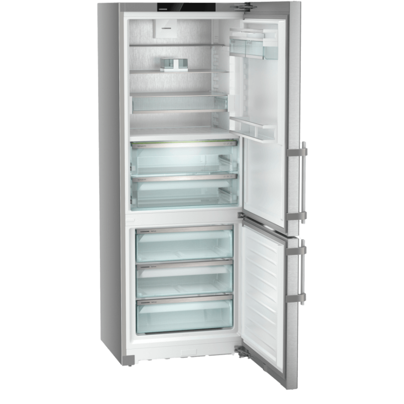 Combin&eacute; R&eacute;frig&eacute;rateur-Cong&eacute;lateur NoFrost Prime BioFresh Inox - Liebherr