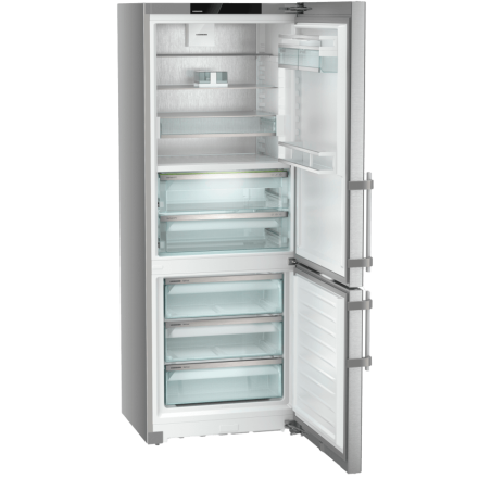 Combin&eacute; R&eacute;frig&eacute;rateur-Cong&eacute;lateur NoFrost Prime BioFresh Inox - Liebherr