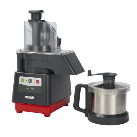COMBINE COUPE-LEG/CUTTER CUVE INOX 2,6 l. VV 500-3600 TR/MN