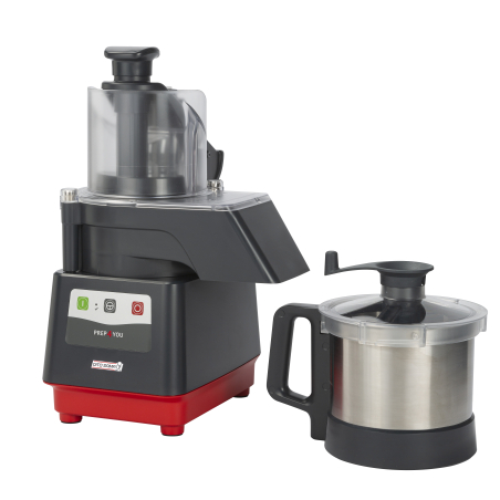 COMBINE COUPE LEGUMES ET CUTTER MELANGEUR CUVE INOX 3,6 l. 1500 TR/MN