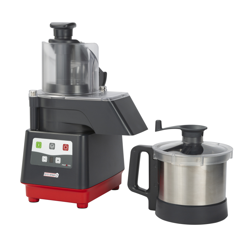 COMBINE COUPE-LEGUMES ET CUTTER MELANGEUR CUVE INOX 3,6 l. VV 500-3600 TR/MN