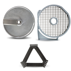 Kit de d&eacute;coupe 8x8x8MM (disque &eacute;minceur en aluminium 8 mm diam. 205 mm et grille mac&eacute;doine 8 mm) 