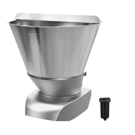 TREMIE AUTOMATIQUE INOX TR210 (SANS CHAMBRE DE COUPE NI EJECTEUR) + AGITATEUR