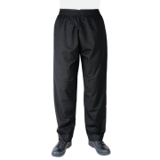 Pantalon de cuisinier unisexe Whites Vegas noir L