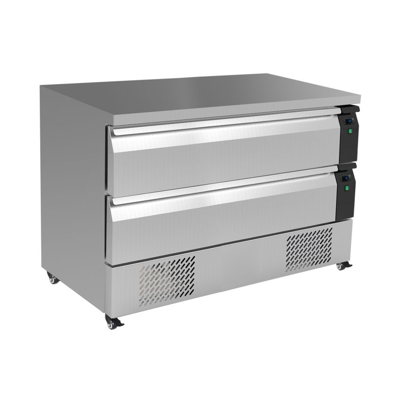 Gekoelde Tafel/Vriezer Omschakelbaar 2 Laden 6x 1/1gn