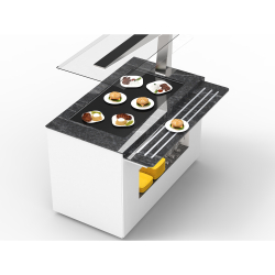 Rail Coulissant pour Buffet 290 mm (Accessoire) - BU-A-PS - SAYL