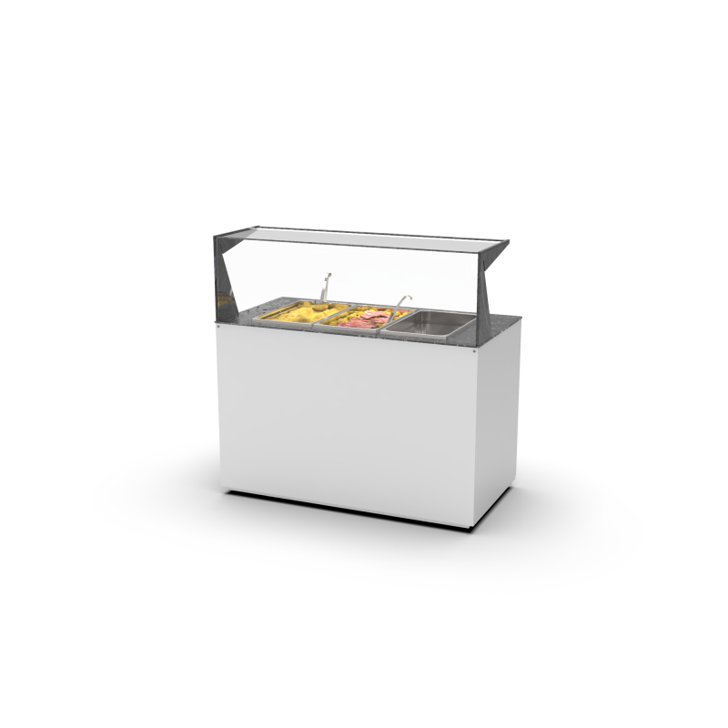 Module Buffet Chauff&eacute; Bain-Marie Professionnel BUB150E-T - SAYL