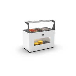 Module Buffet Chauff&eacute; Bain-Marie Professionnel BUB65E - SAYL
