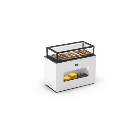 Module Buffet R&eacute;frig&eacute;r&eacute; Ventil&eacute;e avec Vitrine Desserts BUF120-20 - SAYL