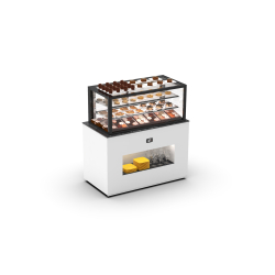 Module Buffet R&eacute;frig&eacute;r&eacute; Ventil&eacute;e avec Vitrine Desserts BUF120-50 - SAYL
