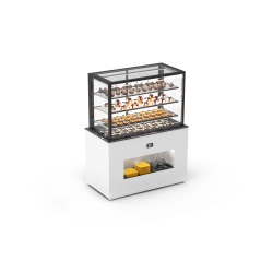 Module Buffet R&eacute;frig&eacute;r&eacute; Ventil&eacute;e avec Vitrine Desserts BUF120-80 - SAYL