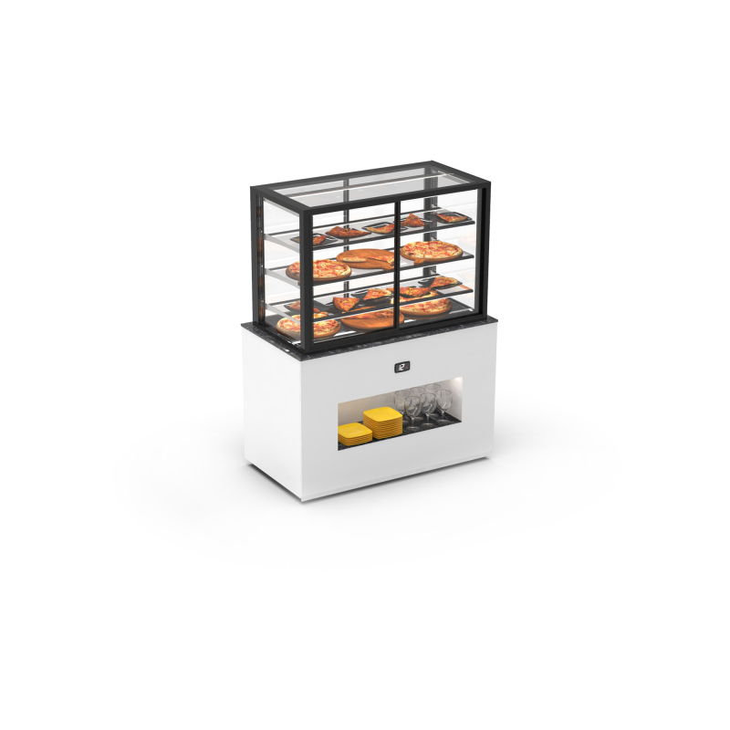 Module Buffet &agrave; Chaleur S&egrave;che avec Armoire Chauffante - BUF120-80CA - SAYL