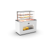 Module buffet r&eacute;frig&eacute;r&eacute; ventil&eacute; avec vitrine neutre BUF150FV - SAYL