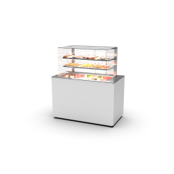Module Buffet R&eacute;frig&eacute;r&eacute; Ventil&eacute;e avec Vitrine Neutre BUF150FV-T - SAYL