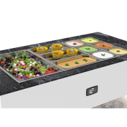 Module Buffet Froid 3 GN 1/1 avec &eacute;tag&egrave;re de service BUF65E - SAYL