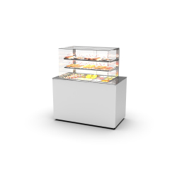 Module Buffet R&eacute;frig&eacute;r&eacute; Statique avec Vitrine Neutre Int&eacute;gr&eacute;e BUF65V-T - SAYL