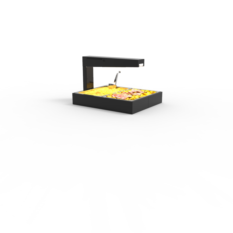 Module Buffet Portable Pliable Chaleur S&egrave;che GN 1/1 BUS-PI2-G - SAYL