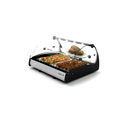 Vitrine Chauffante S&egrave;che Polyvalente Noire CS2S - SAYL