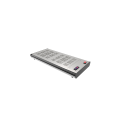 Vitrine r&eacute;frig&eacute;r&eacute;e noire C4ZS pour couvercles de bain-marie - SAYL