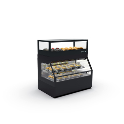 Vitrine chauffante &agrave; s&eacute;chage professionnelle noire - SKU COC2N - SAYL