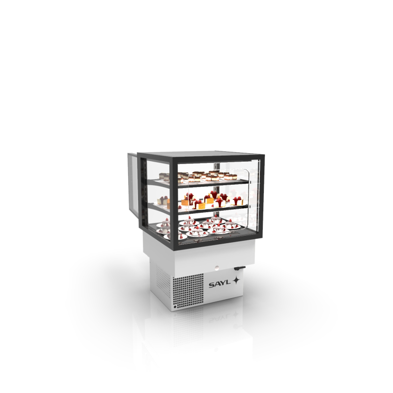 Vitrine R&eacute;frig&eacute;r&eacute;e Encastrable Blanche DP60-50G - SAYL