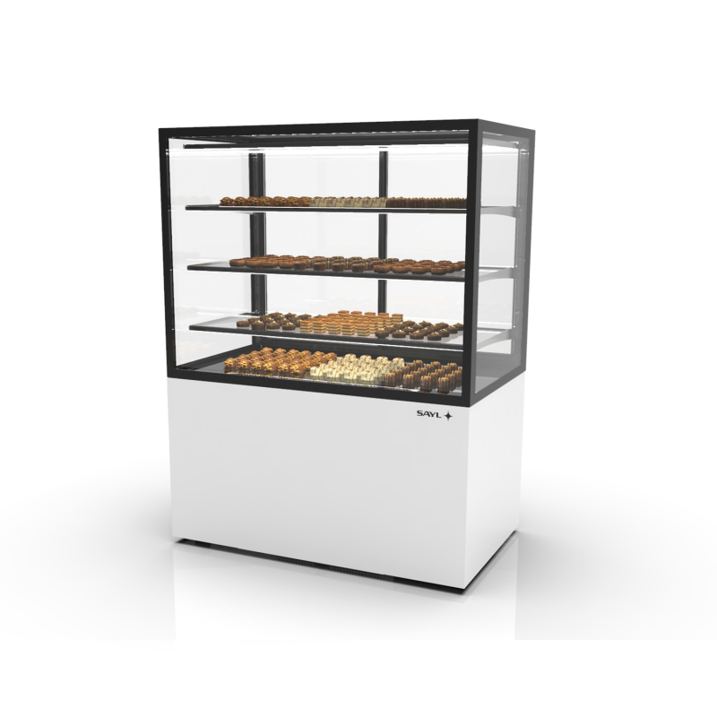 Vitrine verticale r&eacute;frig&eacute;r&eacute;e avec contr&ocirc;le d'humidit&eacute; - IN120/80-140H - SAYL