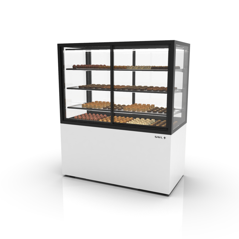 Vitrine verticale r&eacute;frig&eacute;r&eacute;e avec contr&ocirc;le d'humidit&eacute; - IN120/80-140HA - SAYL