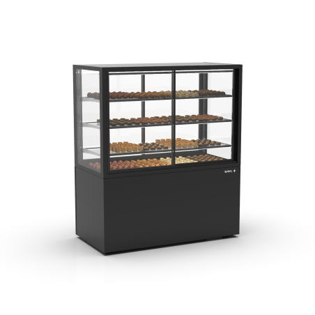 Vitrine verticale r&eacute;frig&eacute;r&eacute;e avec contr&ocirc;le d'humidit&eacute; IN120/80-140HA -B- - SAYL