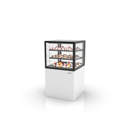 Vitrine R&eacute;frig&eacute;r&eacute;e Verticale Blanche Coulissante, 2 &Eacute;tag&egrave;res - IN60/50-110G - SAYL