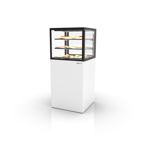 Vitrine verticale &agrave; chaleur s&egrave;che, 600x600x1400mm, IN60/50-140C - SAYL