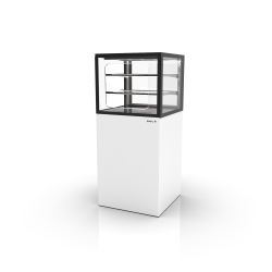 Vitrine verticale neutre IN60/50-140NG Blanche - SAYL