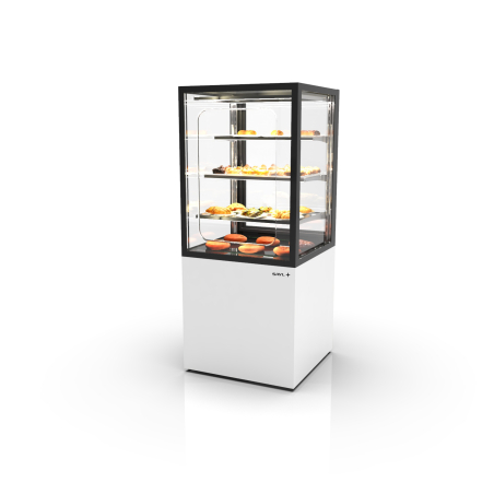 Vitrine verticale chauffante 60cm - portes coulissantes - IN60/80-140CG - SAYL