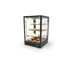 Vitrine de table neutre 3 &eacute;tag&egrave;res IN60-80NG - SAYL