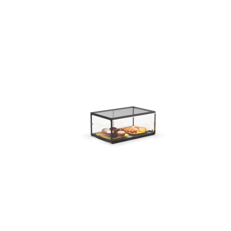 Vitrine de Boulangerie Neutre Noire EP20SL - SAYL