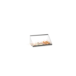 Vitrine de boulangerie neutre noire &agrave; portes coulissantes - ESR36-S - SAYL