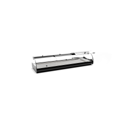 Vitrine Neutre Libre-Service Noire S6-NE - SAYL