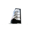 Vitrine R&eacute;frig&eacute;r&eacute;e Noire TW avec Portes Coulissantes et 3 &Eacute;tag&egrave;res R&eacute;glables - SAYL