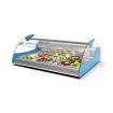 Vitrine r&eacute;frig&eacute;r&eacute;e statique pour viande/poisson bleue VX3-P - SAYL