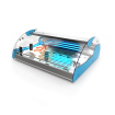 Vitrine r&eacute;frig&eacute;r&eacute;e statique pour viande/poisson bleue VX3-P - SAYL